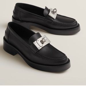 Hermes loafers brand new never worn with tag and boxes